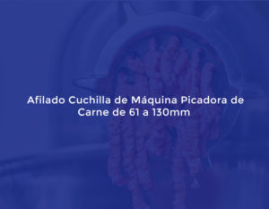 Afilado Cuchilla de Máquina Picadora de Carne de 61 a 130mm