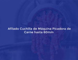 Afilado Cuchilla de Máquina Picadora de Carne hasta 60mm