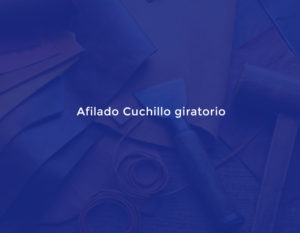 Afilado Cuchillo giratorio