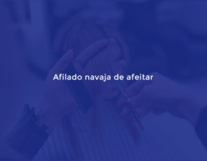 Afilado navaja de afeitar