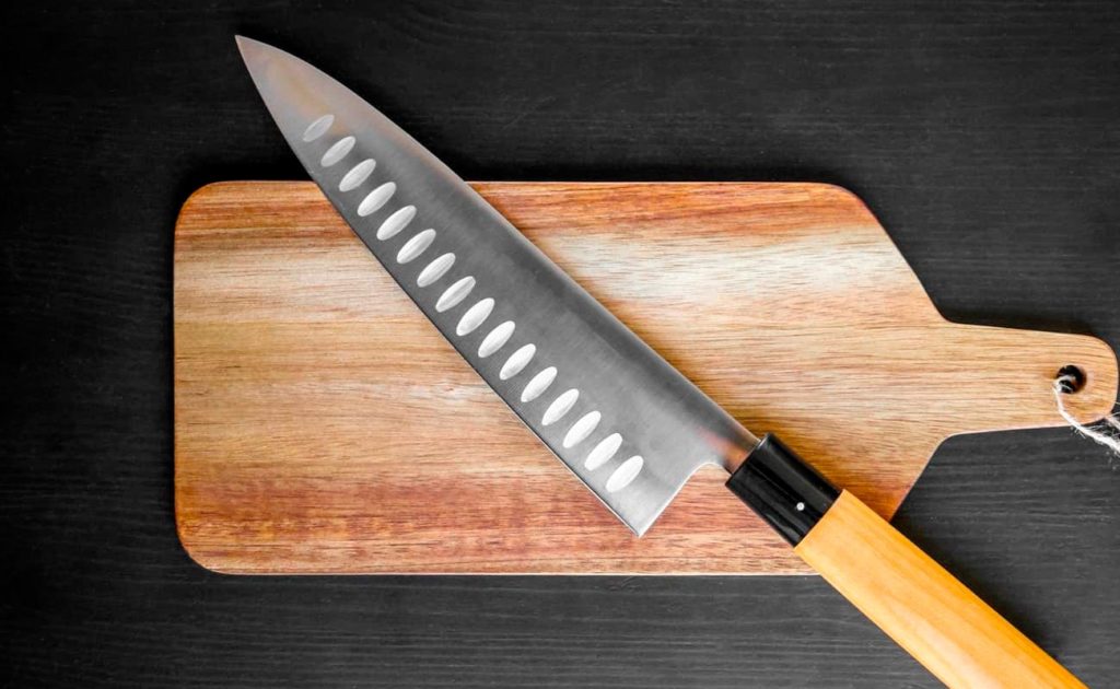 para qué sirven los alveolos en un cuchillo